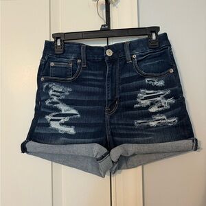 American Eagle Next Level Stretch High Waisted Shorts Size: 8
